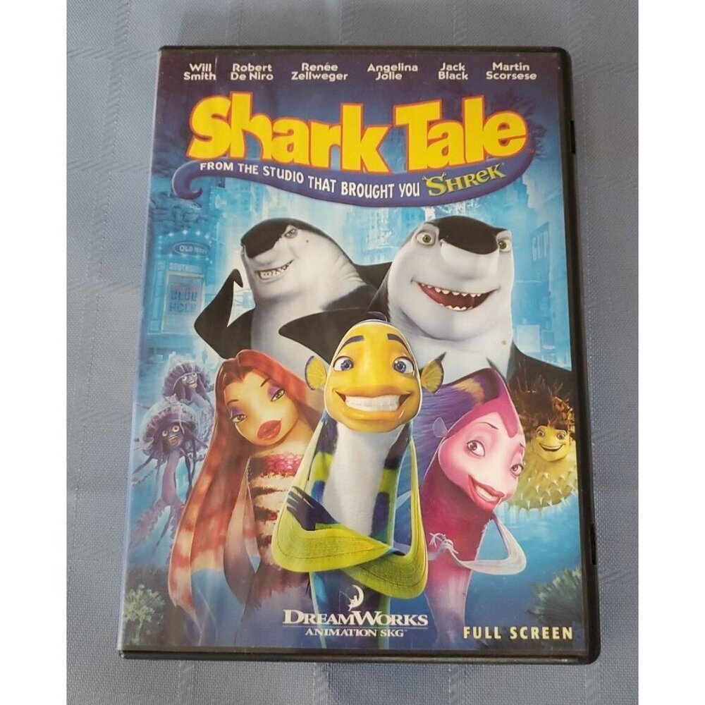 Shark Tale (DVD, 2005, Full Frame) Will Smith, Robert De Niro, Renee Zellwger - Picture 1 of 3